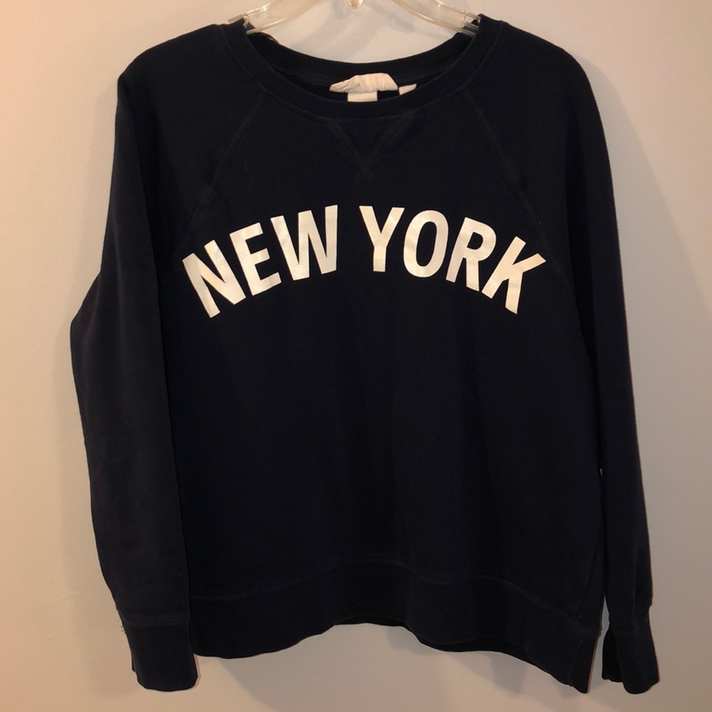 Navy Blue Crewneck (H&M)
